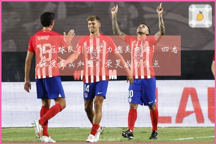 中冠球队引援实力媲美中超！四名强援正式加盟，荣昊成为焦点